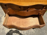 Antique Serpentine Oak Dresser  - thumbnail 9 of 9