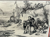 Harpers Weekly Page "The Priest and The Children" - thumbnail 6 of 11