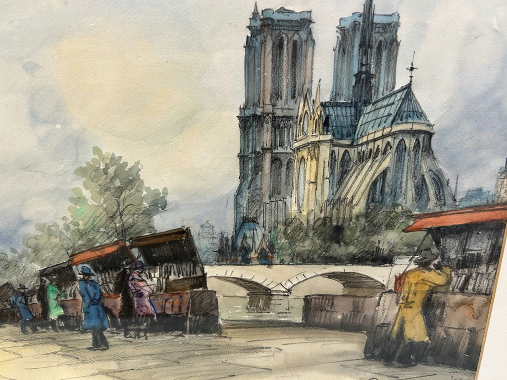 Signed Impressionist Art Lithographs  - image 8 of 13