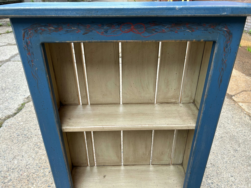 Hand Painted Two Tier Shelf - image 4 of 7