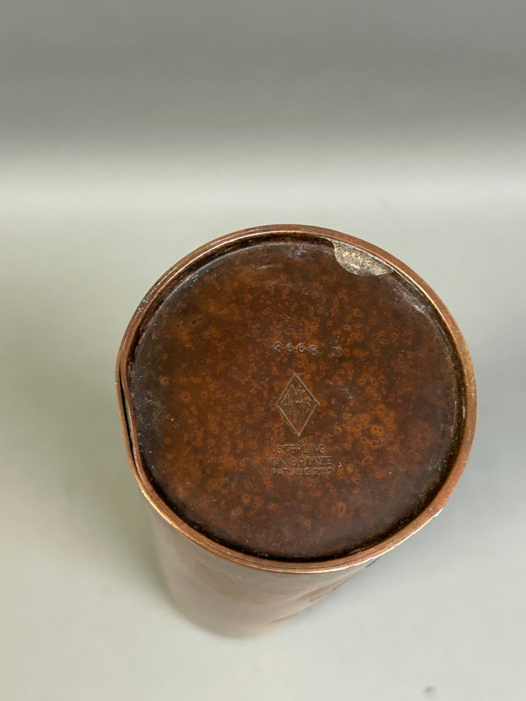 Sterling on Bronze Vase & Desk Lamp  - image 7 of 10