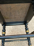 Hitchcock Cane Stenciled Bench  - thumbnail 7 of 8