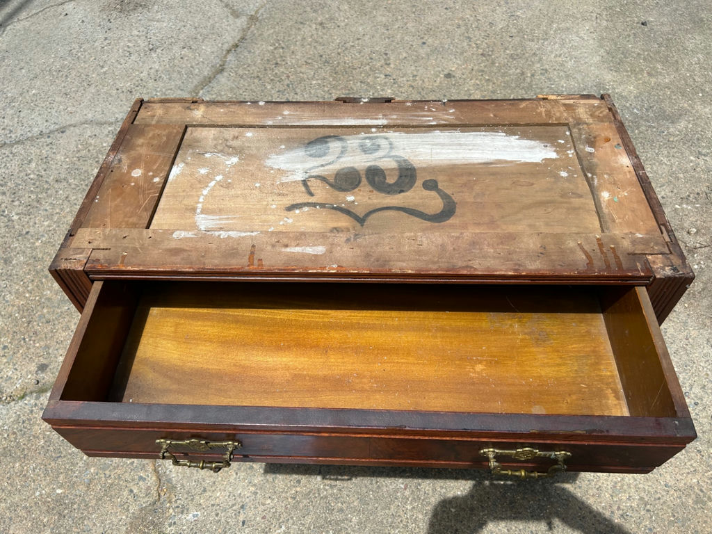 Antique Marble Top Commode  - image 7 of 10