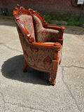 Gentleman Upholstered Armchair by Toscano  - thumbnail 4 of 6