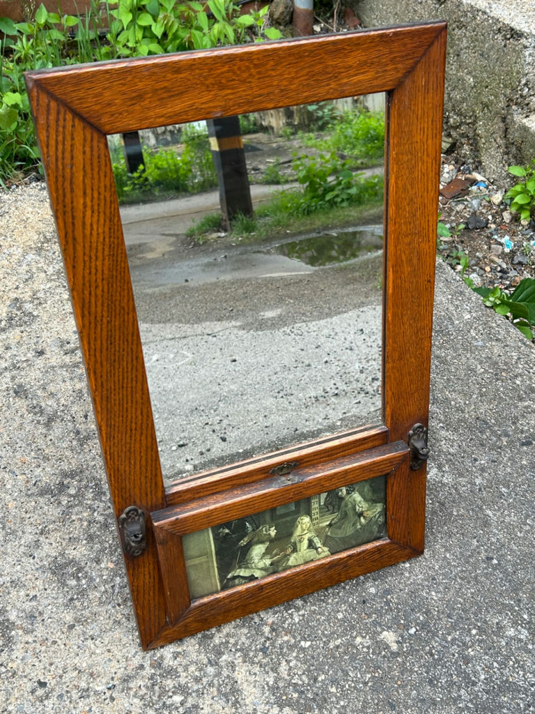 Mission Arts & Craft Hall Mirror  - image 2 of 5