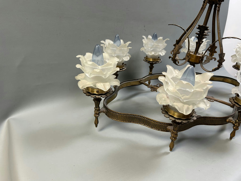 Brass Chandelier Hanging - image 12 of 12