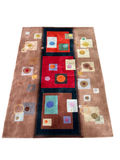 MCM Art Deco Rug  - thumbnail 1 of 9