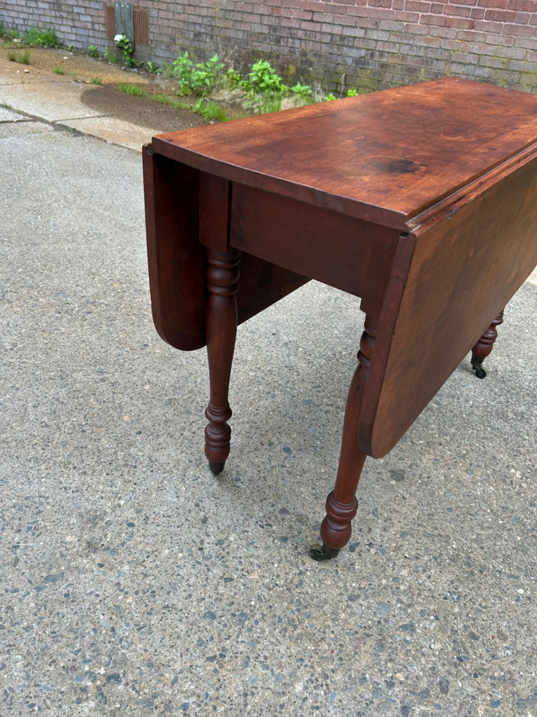 Antique Dropleaf Table - image 6 of 9