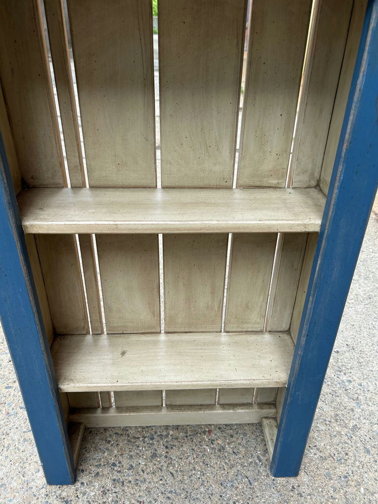 Hand Painted Two Tier Shelf - image 2 of 7