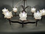 Brass Chandelier Hanging - thumbnail 6 of 12