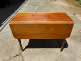Antique Drop Leaf Maple Table - thumbnail 1 of 7