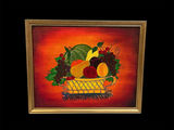Still life Folk Art Oil on Canvas  - thumbnail 1 of 4