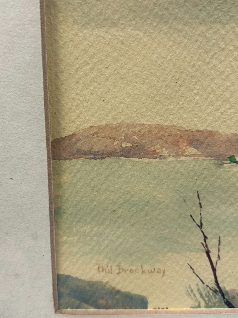 Signed Phil Brockway Watercolor Painting  - image 2 of 6