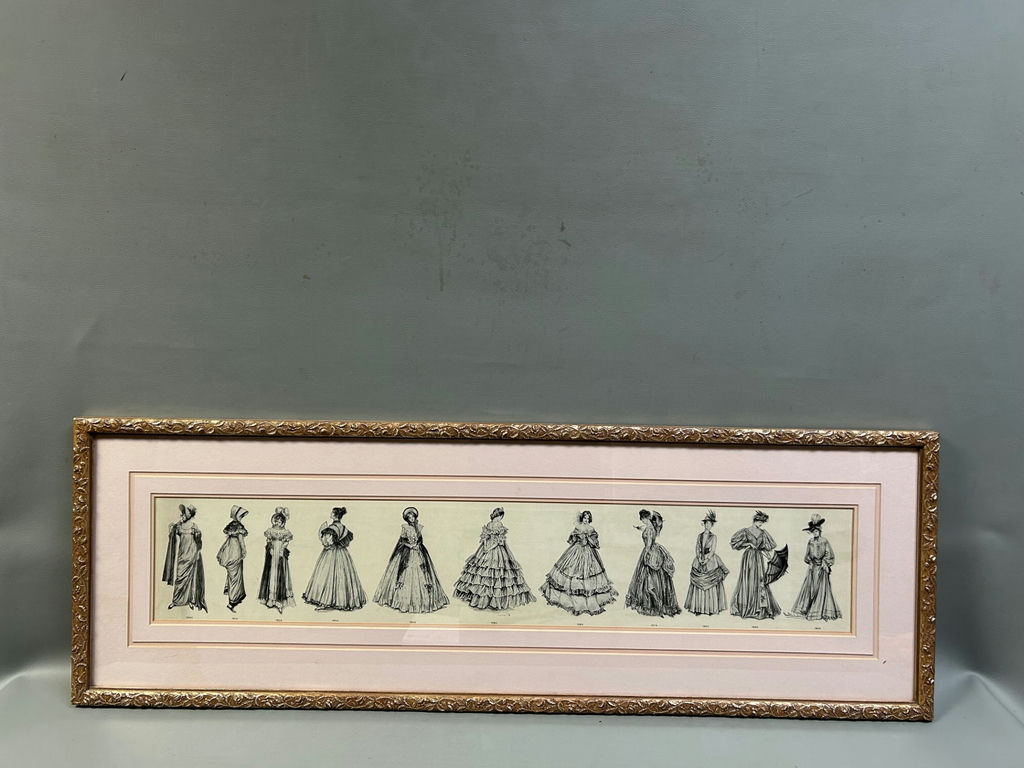 Victorian Fashion Print - image 1 of 6