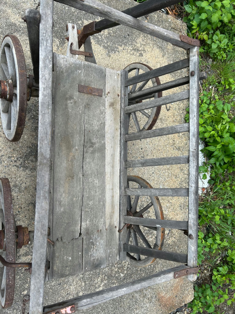 Antique Goat Cart Wagon  - image 5 of 8