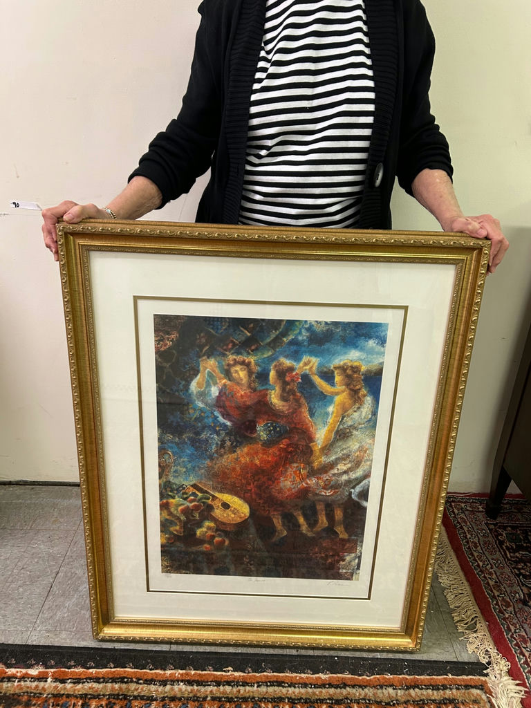 Signed Impressionist Art Lithographs  - image 2 of 13