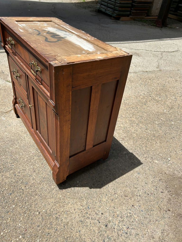 Antique Marble Top Commode  - image 6 of 10