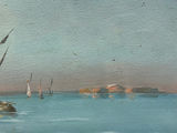 Signed Acrylic Nautical Painting on Paper - thumbnail 3 of 6