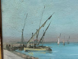 Signed Acrylic Nautical Painting on Paper - thumbnail 4 of 6