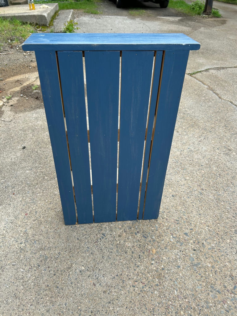 Hand Painted Two Tier Shelf - image 7 of 7