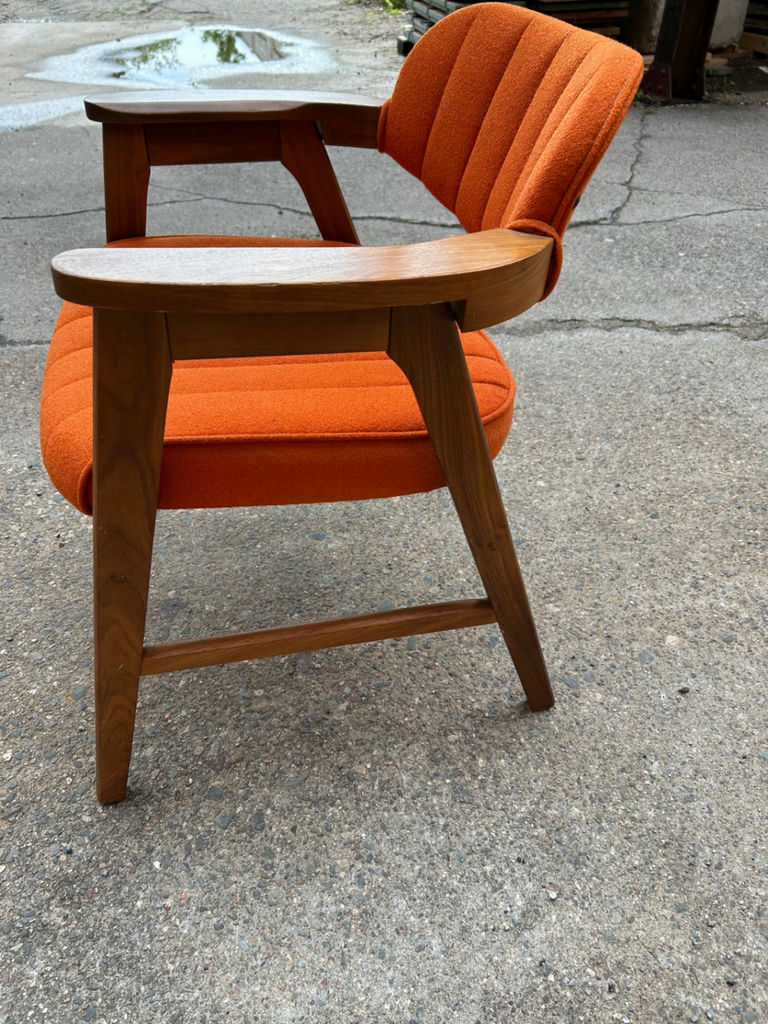 Mid-Century Upholstered Side Chair - image 5 of 7