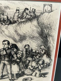 Harpers Weekly Page "The Priest and The Children" - thumbnail 8 of 11