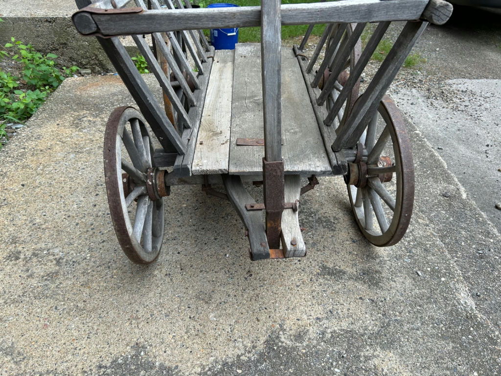 Antique Goat Cart Wagon  - image 8 of 8
