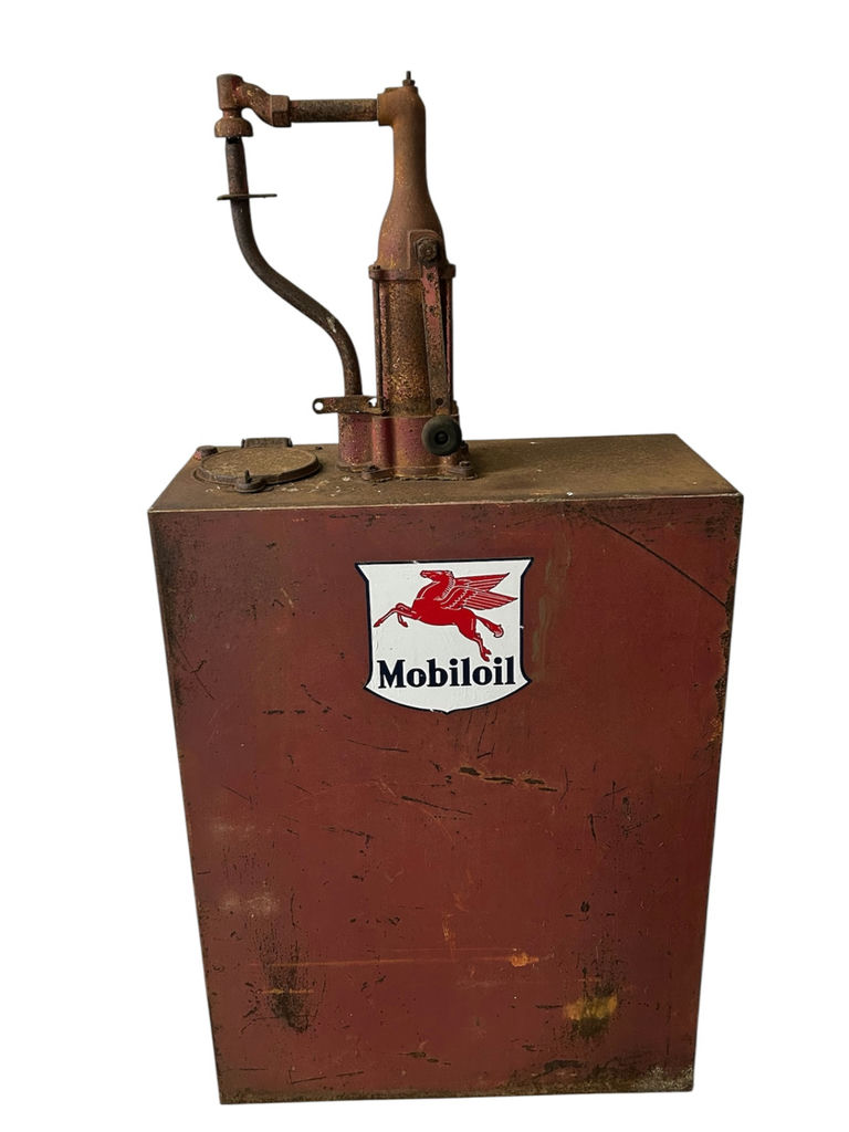 Mobile Vintage Oil Lubester Gas Pump 5 feet High  - image 1 of 9
