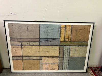 Laurie Campbell Abstract Oil on Paper - Image 1 of 5