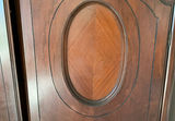 Antique wooden armoire with built-in drawers - thumbnail 3 of 13