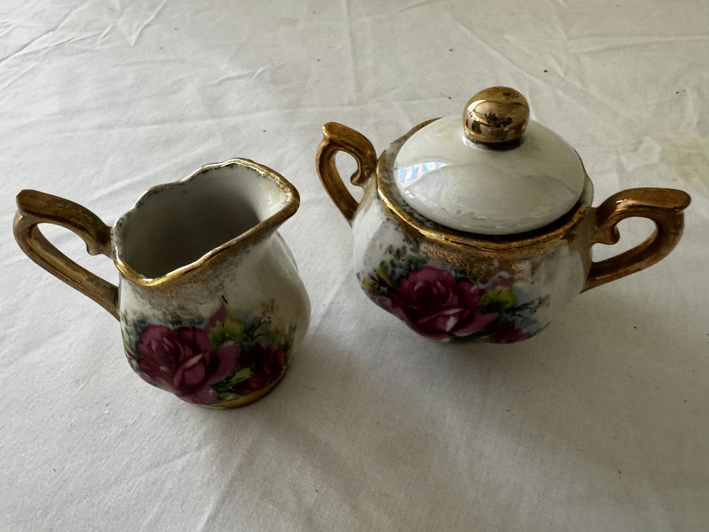 Vintage Bavarian Porcelain Tea Set - image 4 of 4