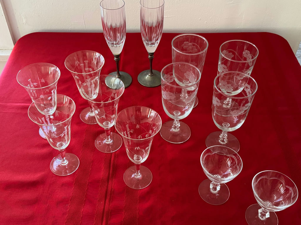 Assortment of Vintage Glassware - image 1 of 9