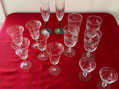 Assortment of Vintage Glassware - Image 1 of 9