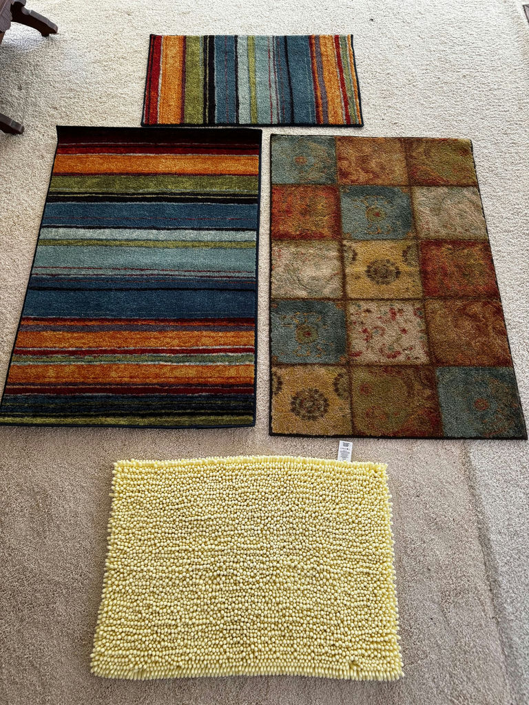 4 small Area Rugs - image 1 of 3
