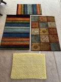 4 small Area Rugs - thumbnail 1 of 3