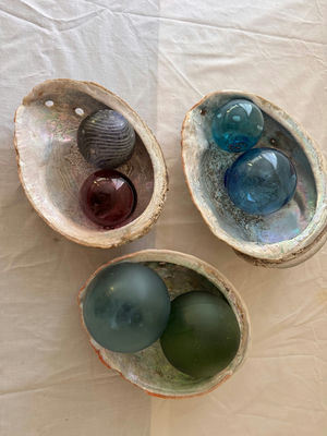 Shells And Glass Floaters - Image 1 of 3
