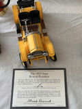 Assorted vintage die‑cast cars, bus model, gas pump, and certificate - thumbnail 5 of 12