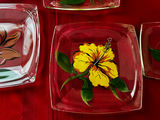 Vintage Hand Painted Glassware - thumbnail 3 of 4