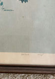 Framed, Signed, Numbered Litho By Zella Schultz - thumbnail 2 of 5