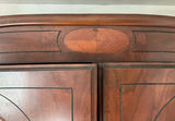 Antique wooden armoire with built-in drawers - thumbnail 2 of 13