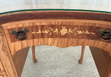 Antique French Provincial Kidney Shaped Desk - thumbnail 2 of 8