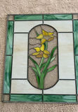 Stained Glass Of Yellow Daffodils - thumbnail 1 of 4
