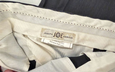Lot of 4 Men's Dress Trousers — Joseph Abboud & Pronto Uomo - Image 1 of 5