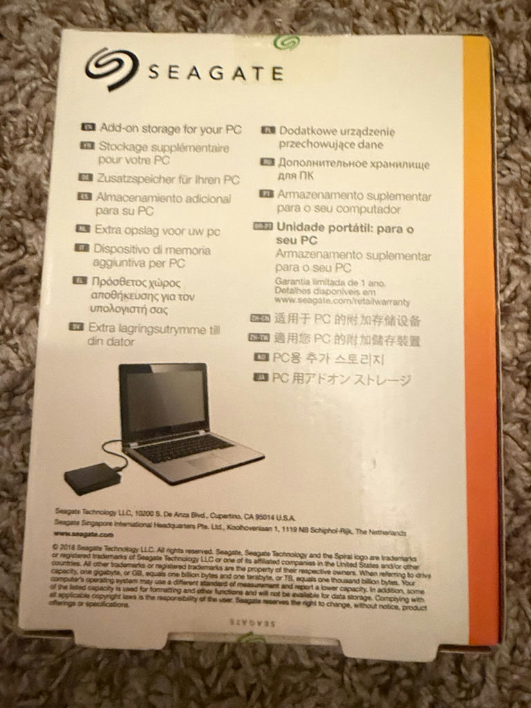 Seagate Expansion 4TB Portable External Hard Drive USB 3.0 - image 2 of 4