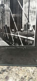 Framed Black-and-White Photograph of a Suspension Bridge Walkway - thumbnail 2 of 5