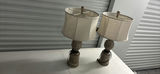 Two Table Lamps and Two Framed Portrait Prints - thumbnail 6 of 7
