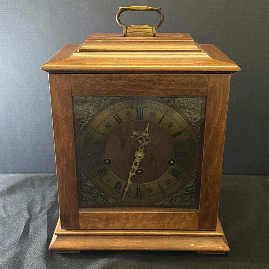 Vintage German Mantel Clock - image 2 of 3