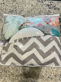 Full/Queen Teal Chevron Comforter Bedding Set - thumbnail 4 of 4