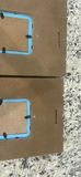 Teal ornate picture frames on chevron boards - thumbnail 6 of 6