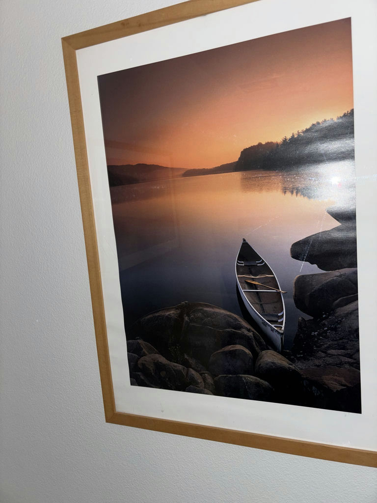Set of 3 Framed Photographic Art Prints (Light Wood Frames) - image 5 of 8